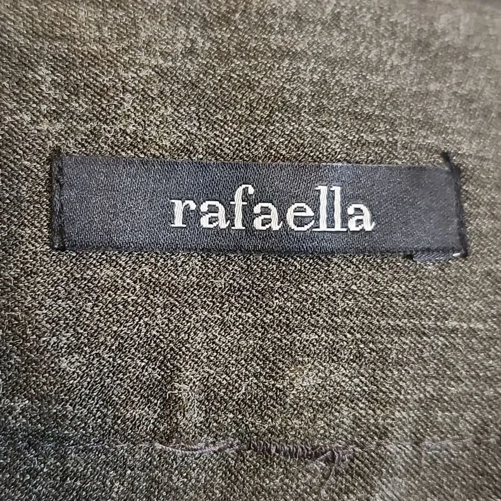 Rafaella Classic Fit deep olive green Easy Care dress pants, size 12